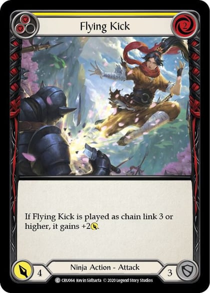 Flying Kick (Yellow), Crucible of War CRU064