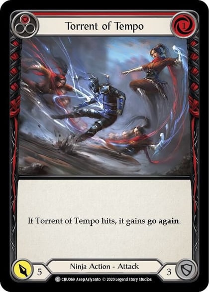 Torrent of Tempo (Red), Crucible of War CRU069