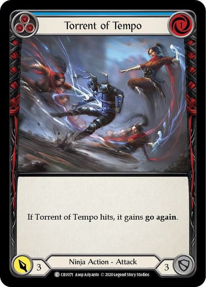 Torrent of Tempo (Blue), Crucible of War CRU071