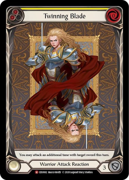 Twinning Blade (Extended Art), Crucible of War CRU082