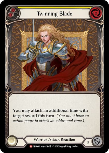 Twinning Blade, Crucible of War CRU082