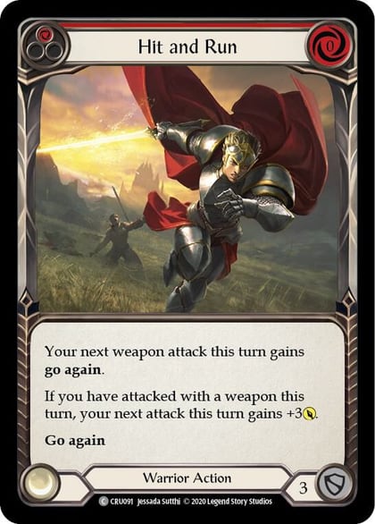Hit and Run (Red), Crucible of War CRU091