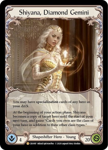 Shiyana, Diamond Gemini, Crucible of War CRU097
