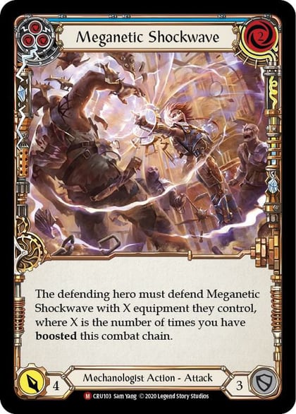 Meganetic Shockwave, Crucible of War CRU103