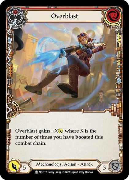 Overblast (Red), Crucible of War CRU112