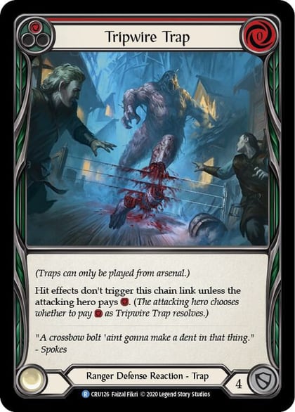 Tripwire Trap, Crucible of War CRU126