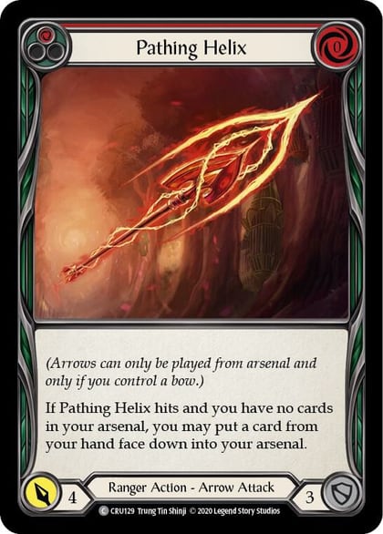 Pathing Helix (Red), Crucible of War CRU129