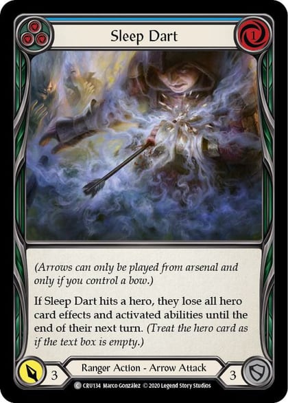 Sleep Dart (Blue), Crucible of War CRU134