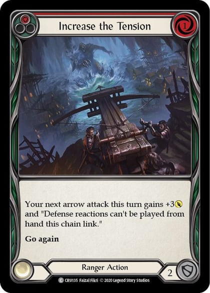 Increase the Tension (Red), Crucible of War CRU135