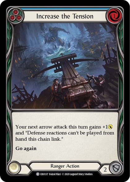 Increase the Tension (Blue), Crucible of War CRU137