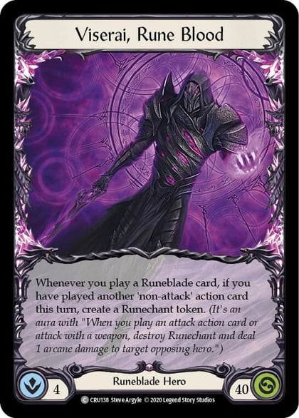 Viserai, Rune Blood, Crucible of War CRU138