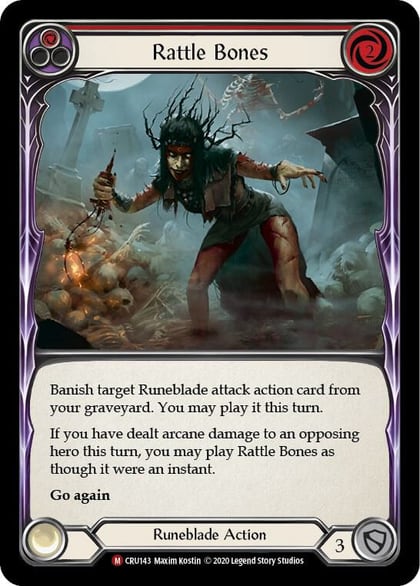 Rattle Bones, Crucible of War CRU143