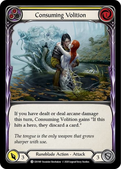 Consuming Volition (Yellow), Crucible of War CRU149