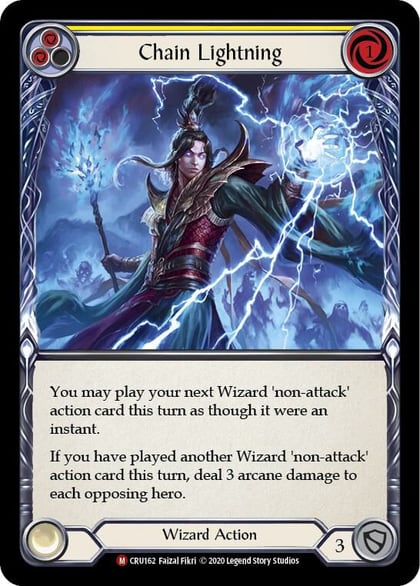 Chain Lightning, Crucible of War CRU162