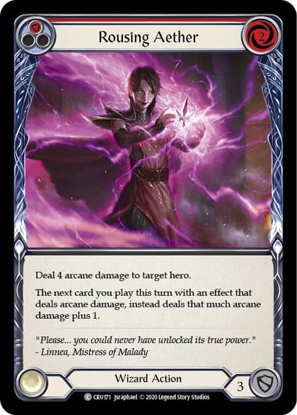 Rousing Aether (Red), Crucible of War CRU171