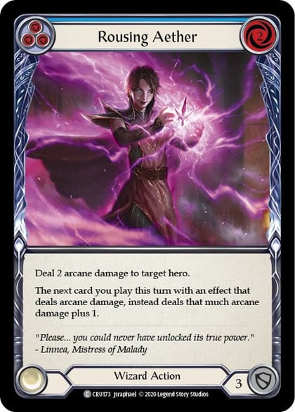 Rousing Aether (Blue), Crucible of War CRU173