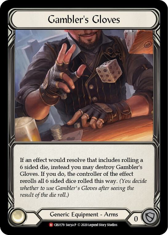 Gambler's Gloves, Crucible of War CRU179
