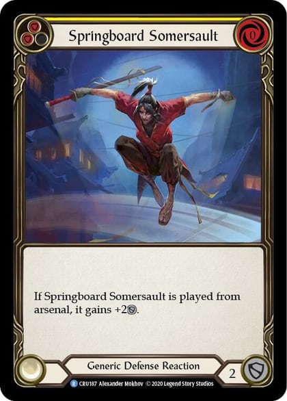 Springboard Somersault, Crucible of War CRU187