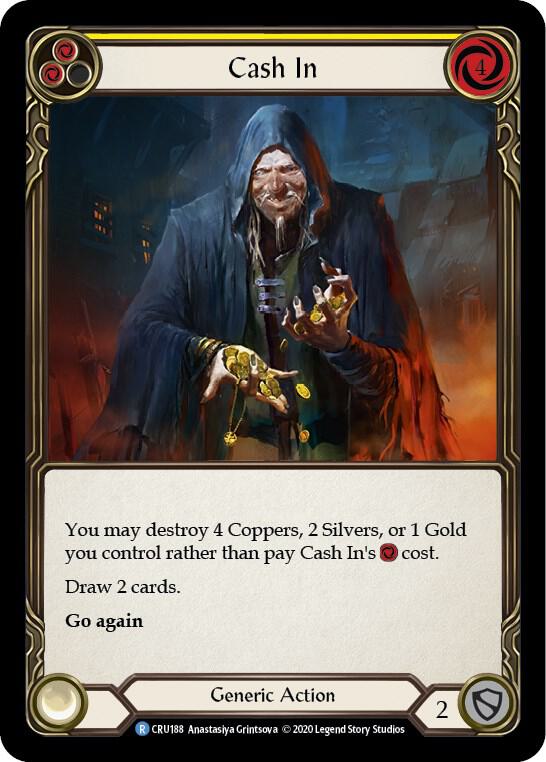 Cash In, Crucible of War CRU188