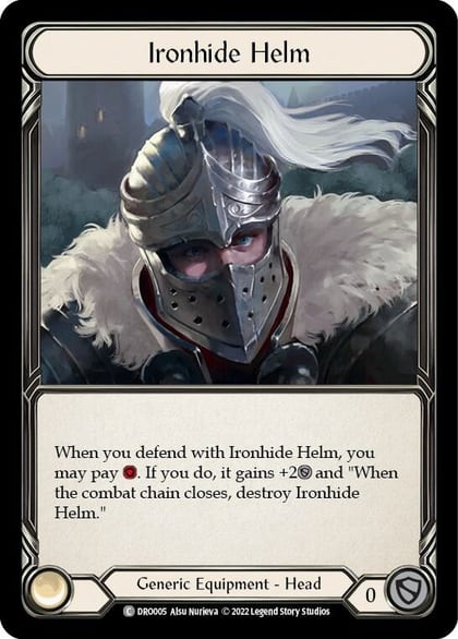 Ironhide Helm, Blitz Deck: Uprising - Dromai DRO005