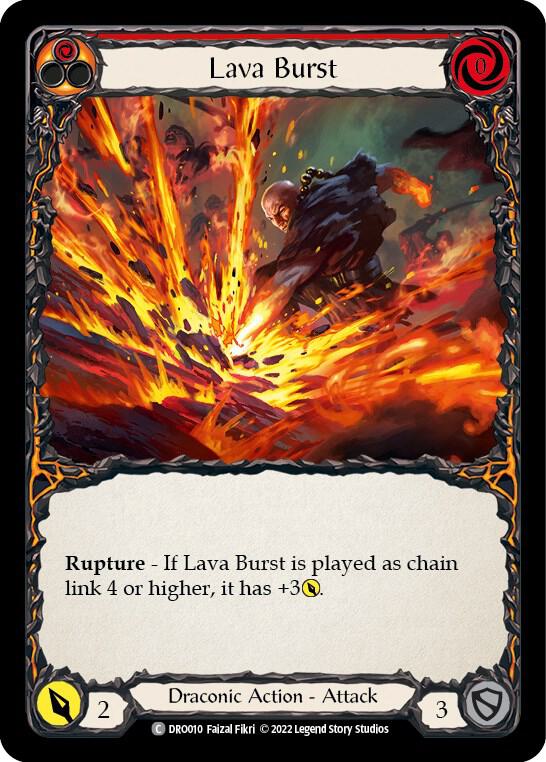 Lava Burst, Blitz Deck: Uprising - Dromai DRO010
