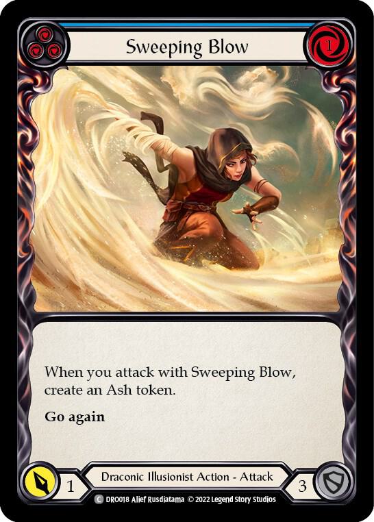 Sweeping Blow (Blue), Blitz Deck: Uprising - Dromai DRO018
