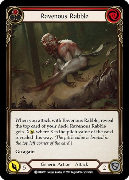 Ravenous Rabble, Blitz Deck: Uprising - Dromai DRO021
