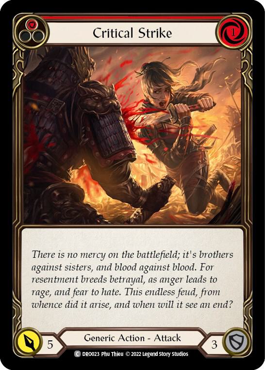 Critical Strike, Blitz Deck: Uprising - Dromai DRO023
