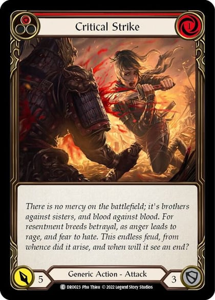 Critical Strike, Blitz Deck: Uprising - Dromai DRO023