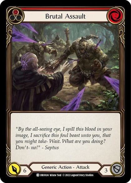 Brutal Assault, Blitz Deck: Uprising - Dromai DRO024