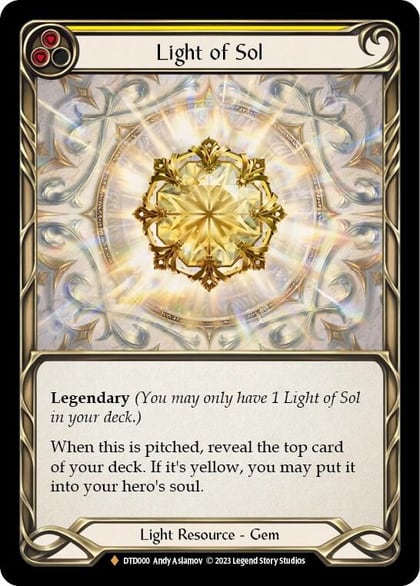 Light of Sol, Dusk till Dawn DTD000