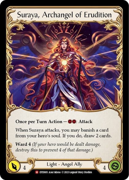 Figment of Erudition // Suraya, Archangel of Erudition, Dusk till Dawn DTD005