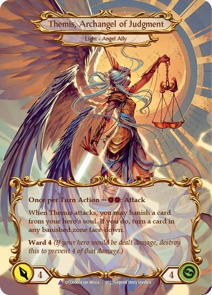 Figment of Judgment // Themis, Archangel of Judgment (Marvel), Dusk till Dawn DTD006