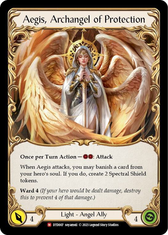 Figment of Protection // Aegis, Archangel of Protection, Dusk till Dawn DTD007