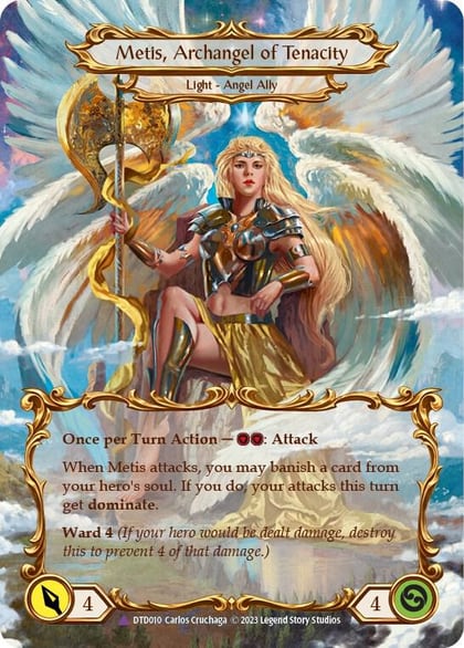 Figment of Tenacity // Metis, Archangel of Tenacity (Marvel), Dusk till Dawn DTD010