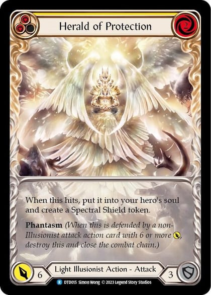 Herald of Protection (Yellow), Dusk till Dawn DTD015