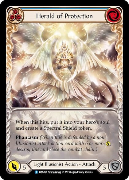 Herald of Protection (Blue), Dusk till Dawn DTD016