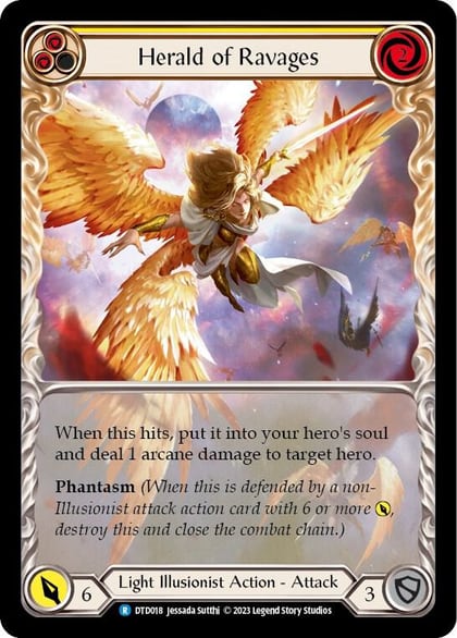 Herald of Ravages (Yellow), Dusk till Dawn DTD018