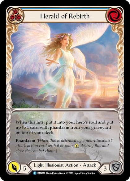 Herald of Rebirth (Blue), Dusk till Dawn DTD022