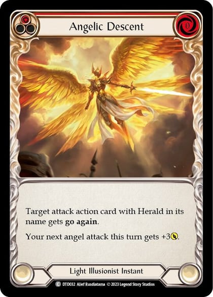 Angelic Descent (Red), Dusk till Dawn DTD032