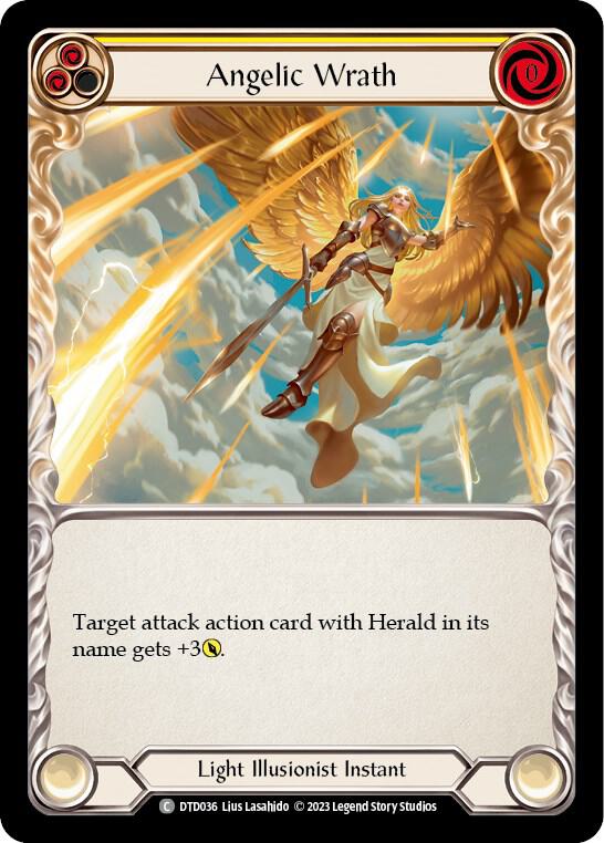 Angelic Wrath (Yellow), Dusk till Dawn DTD036