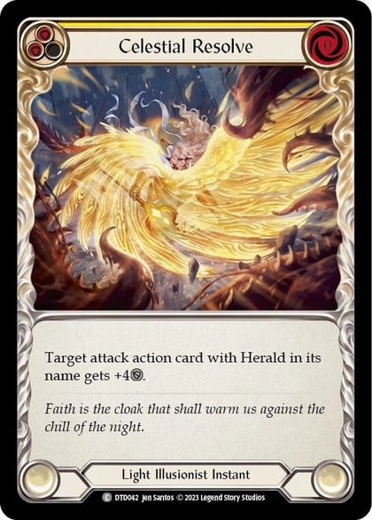 Celestial Resolve (Yellow), Dusk till Dawn DTD042