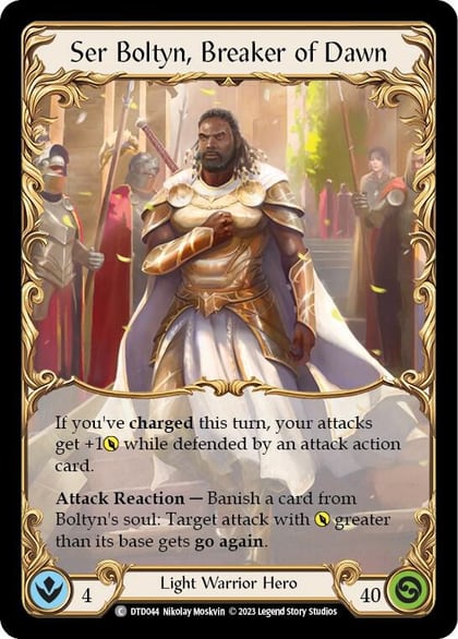 Ser Boltyn, Breaker of Dawn, Dusk till Dawn DTD044