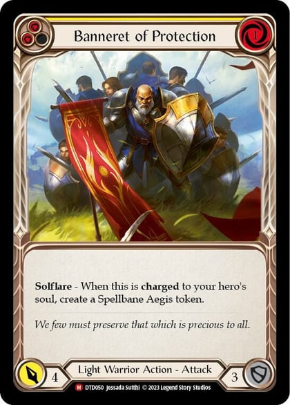 Banneret of Protection, Dusk till Dawn DTD050