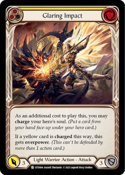 Glaring Impact (Yellow), Dusk till Dawn DTD064