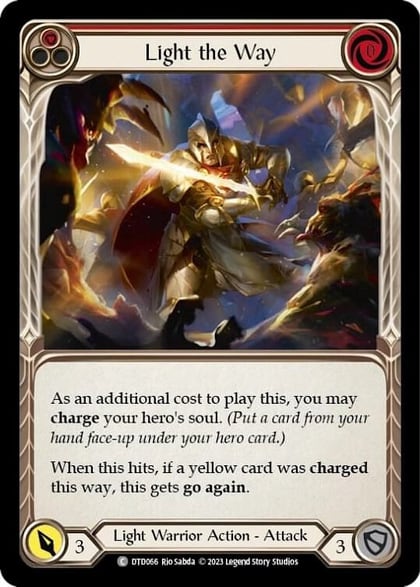 Light the Way (Red), Dusk till Dawn DTD066
