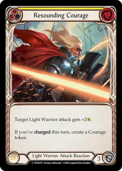 Resounding Courage (Yellow), Dusk till Dawn DTD070