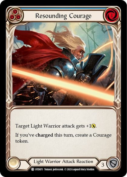 Resounding Courage (Blue), Dusk till Dawn DTD071