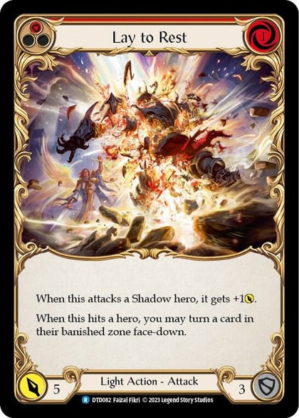 Lay to Rest (Red), Dusk till Dawn DTD082