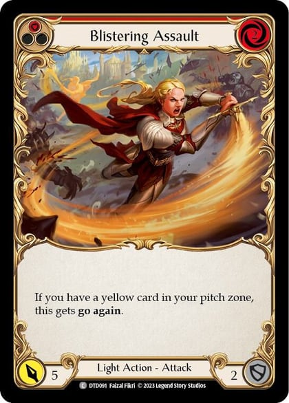 Blistering Assault (Red), Dusk till Dawn DTD091
